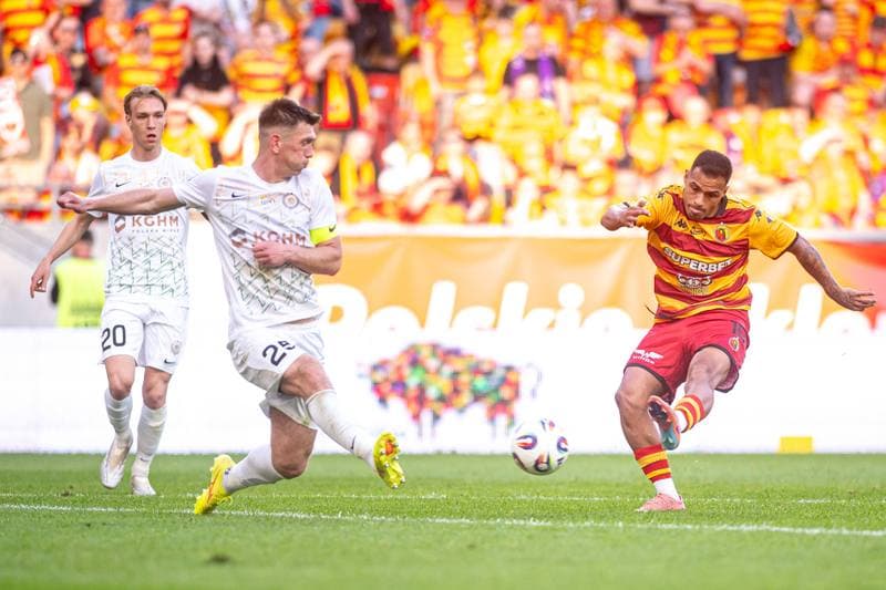 Football. PKO BP Ekstraklasa. Jagiellonia Bialystok - Zaglebie Lubin. 23.05.2026