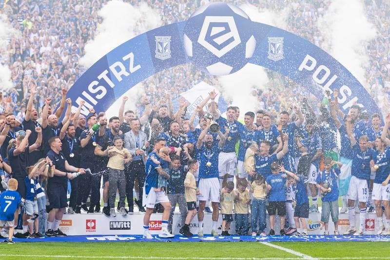 Football. PKO BP Ekstraklasa. Lech Poznan - Wisla Plock. 23.05.2026