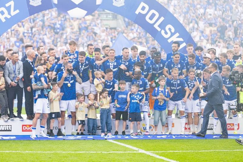 Football. PKO BP Ekstraklasa. Lech Poznan - Wisla Plock. 23.05.2026