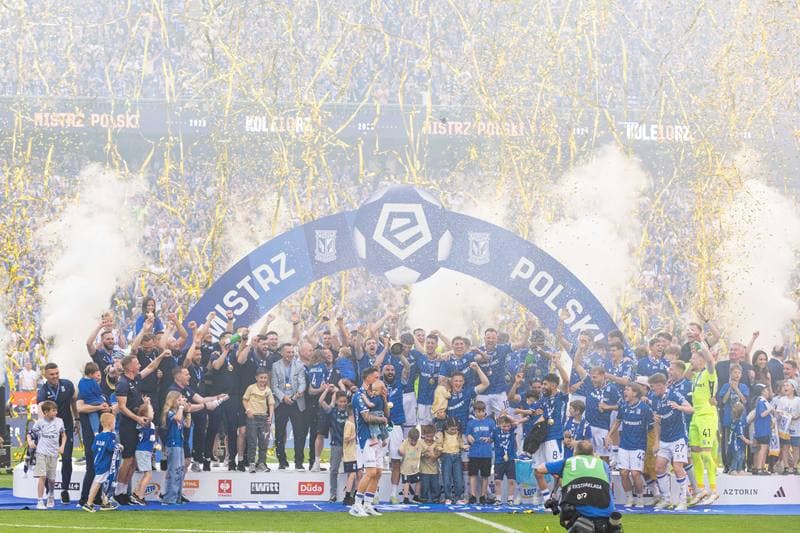 Football. PKO BP Ekstraklasa. Lech Poznan - Wisla Plock. 23.05.2026