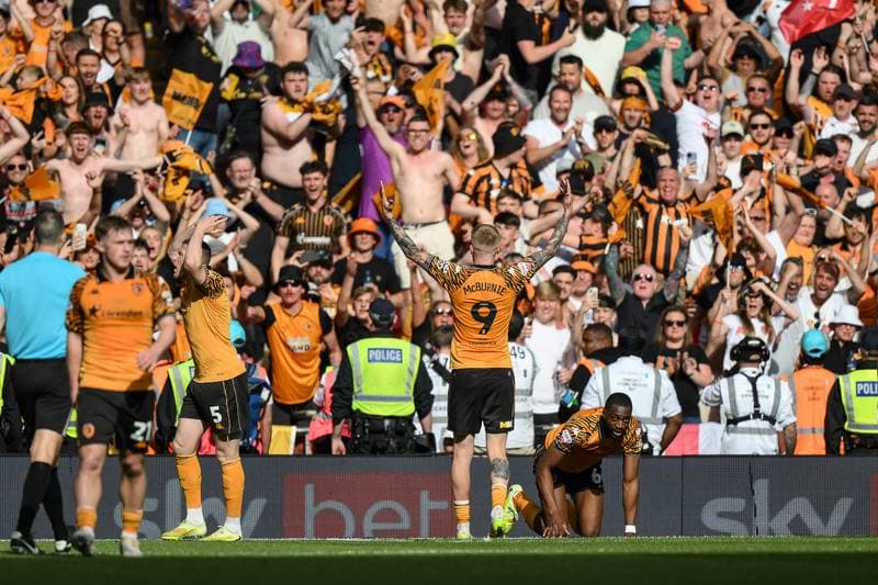 Football. Sky Bet Championship. Hull City - Middlesbrough. 23.05.2026