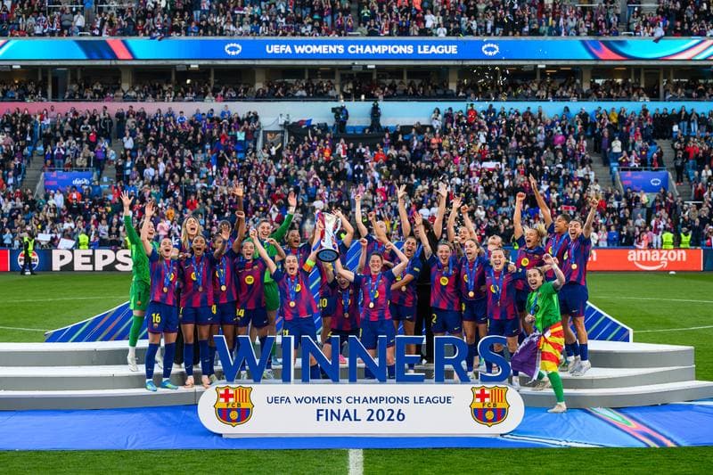 Football. UEFA Women's Champions League Final. Barcelona - Lyon. 23.05.2026