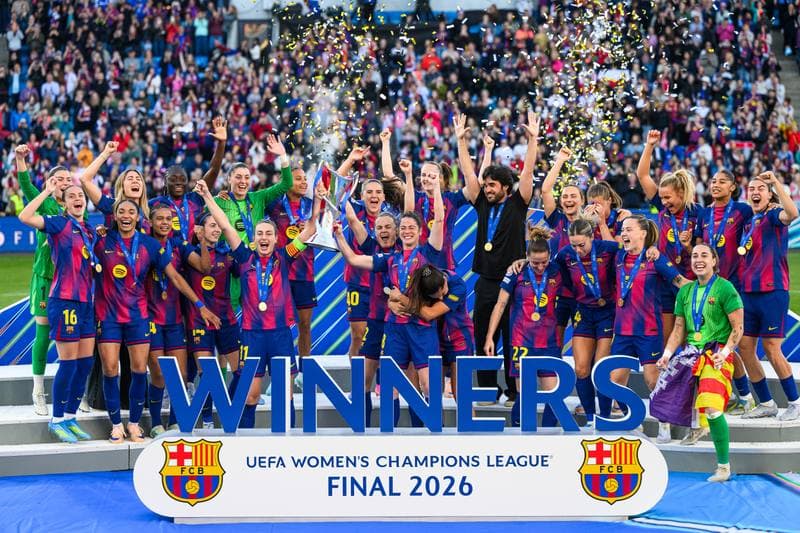 Football. UEFA Women's Champions League Final. Barcelona - Lyon. 23.05.2026