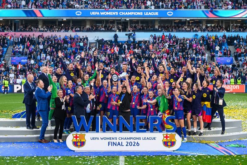 Football. UEFA Women's Champions League Final. Barcelona - Lyon. 23.05.2026