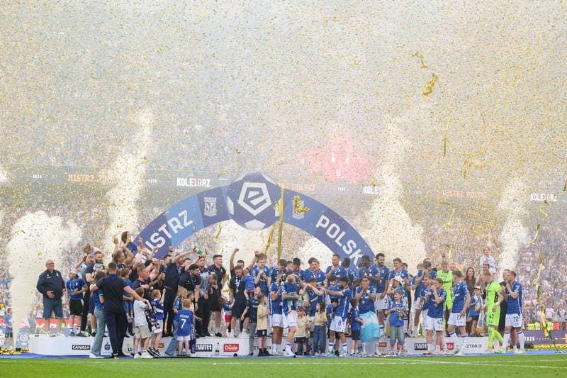 Football. PKO BP Ekstraklasa. Lech Poznan - Wisla Plock. 23.05.2026