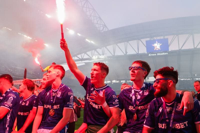 Football. PKO BP Ekstraklasa. Lech Poznan - Wisla Plock. 23.05.2026