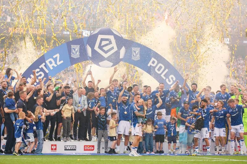 Football. PKO BP Ekstraklasa. Lech Poznan - Wisla Plock. 23.05.2026