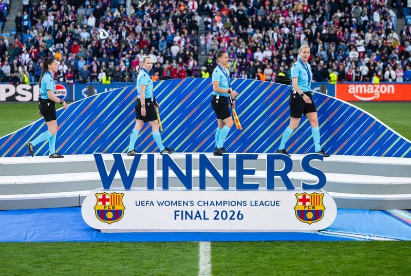Football. UEFA Women's Champions League Final. Barcelona - Lyon. 23.05.2026