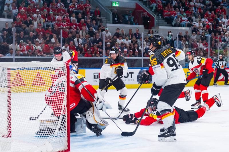 Ice Hockey. IIHF Ice Hockey World Championship. Austria - Germany. 23.05.2026