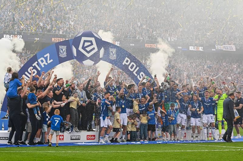 Football. PKO BP Ekstraklasa. Lech Poznan - Wisla Plock. 23.05.2026