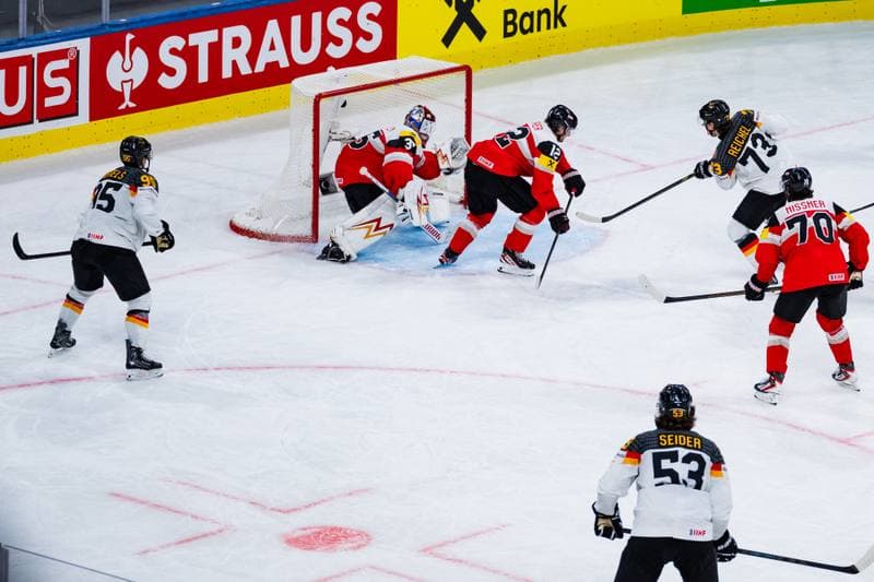 Ice Hockey. IIHF Ice Hockey World Championship. Austria - Germany. 23.05.2026