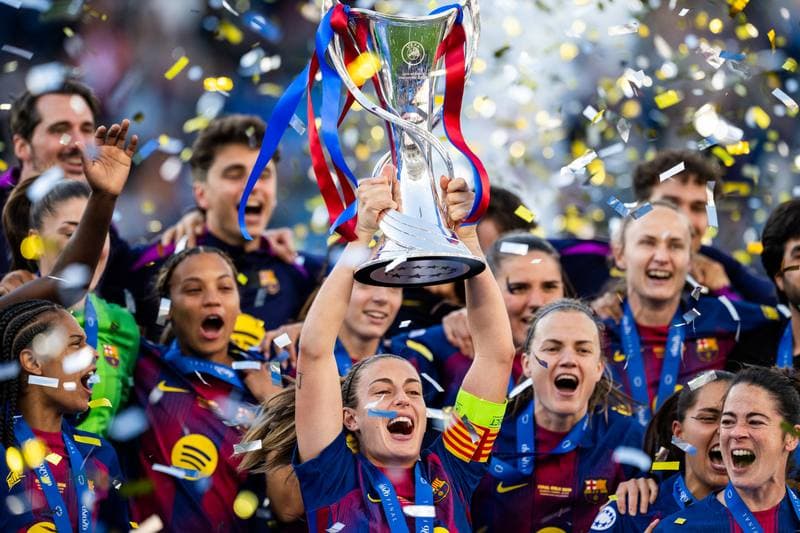 Football. UEFA Women's Champions League Final. Barcelona - Lyon. 23.05.2026