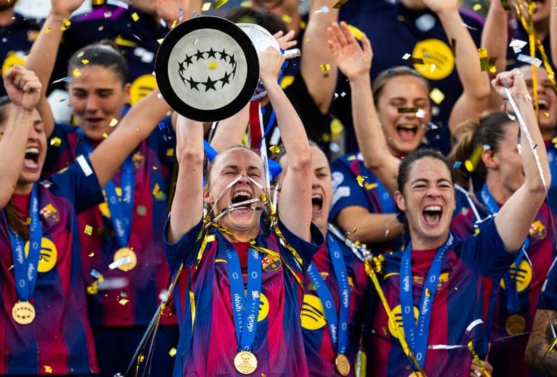 Football. UEFA Women's Champions League Final. Barcelona - Lyon. 23.05.2026
