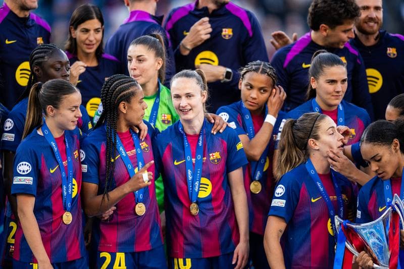 Football. UEFA Women's Champions League Final. Barcelona - Lyon. 23.05.2026