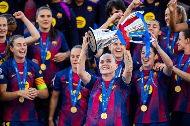 Football. UEFA Women's Champions League Final. Barcelona - Lyon. 23.05.2026