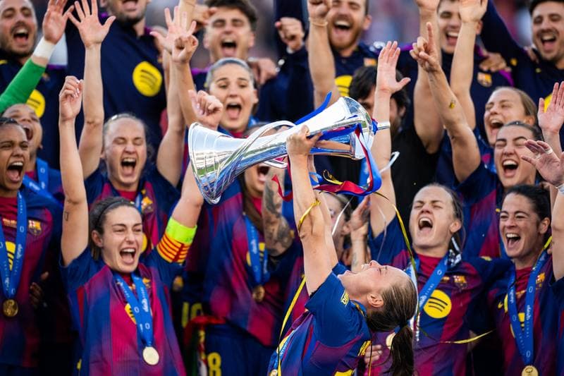 Football. UEFA Women's Champions League Final. Barcelona - Lyon. 23.05.2026