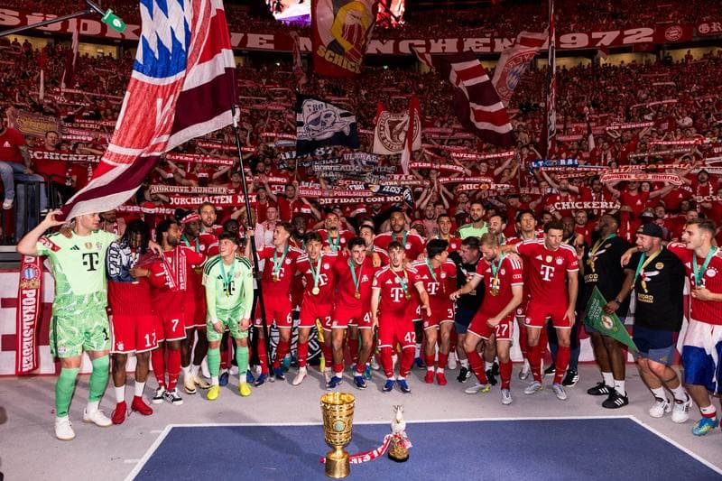 Football. DFB Pokal Final. FC Bayern Munchen - VfB Stuttgart. 23.05.2026