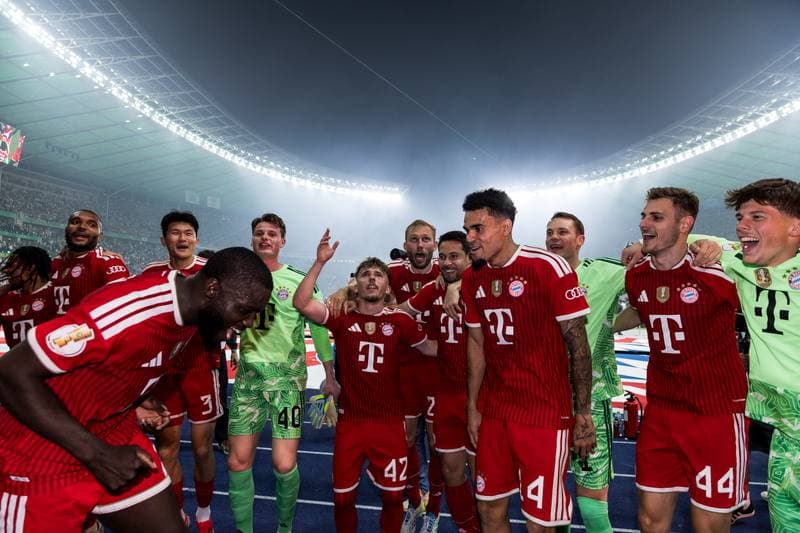Football. DFB Pokal Final. FC Bayern Munchen - VfB Stuttgart. 23.05.2026
