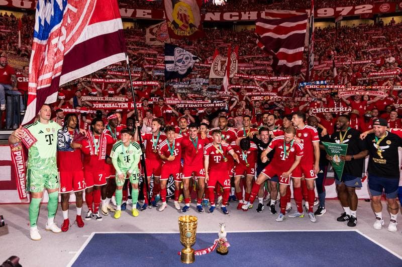 Football. DFB Pokal Final. FC Bayern Munchen - VfB Stuttgart. 23.05.2026