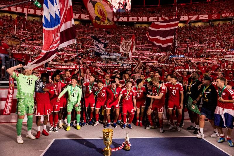 Football. DFB Pokal Final. FC Bayern Munchen - VfB Stuttgart. 23.05.2026