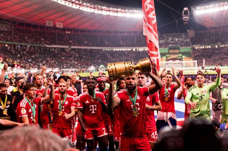 Football. DFB Pokal Final. FC Bayern Munchen - VfB Stuttgart. 23.05.2026