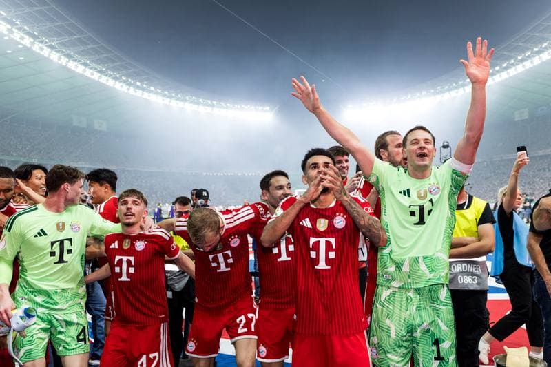 Football. DFB Pokal Final. FC Bayern Munchen - VfB Stuttgart. 23.05.2026