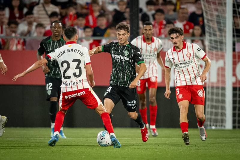Football. La Liga. Girona FC - Elche CF. 16.03.2026