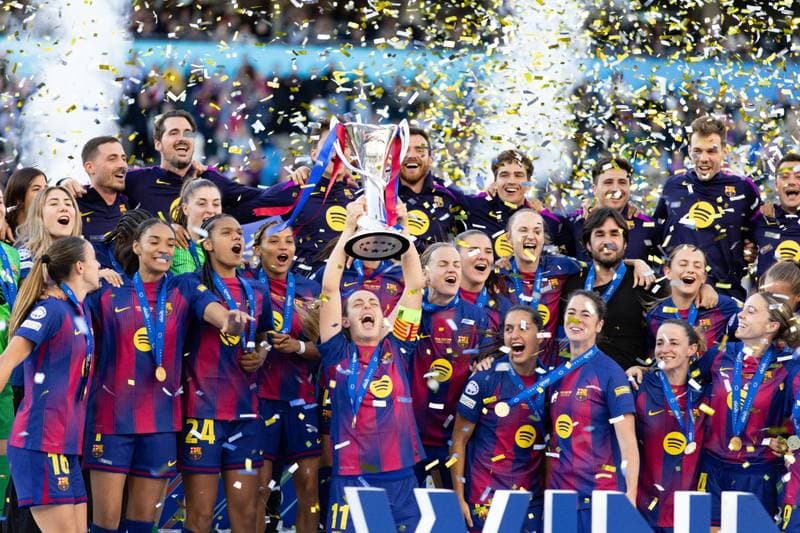 Football. UEFA Women's Champions League Final. Barcelona - OL Lyonnes. 23.05.2026