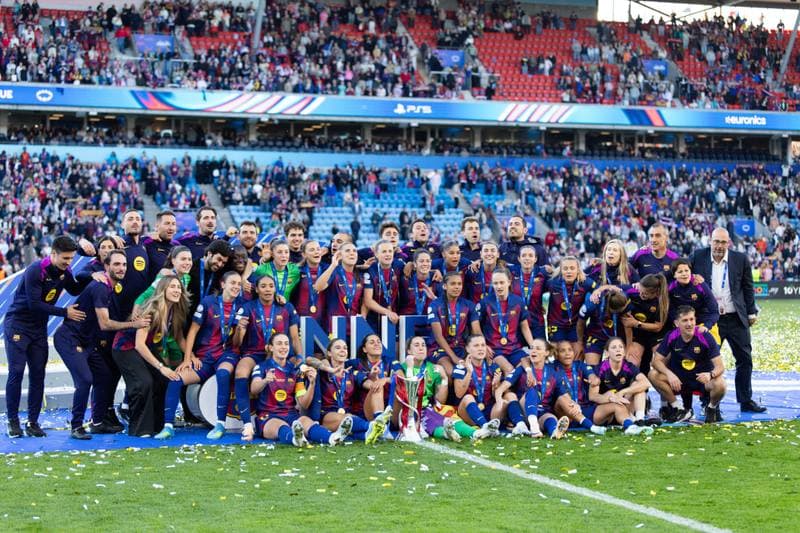 Football. UEFA Women's Champions League Final. Barcelona - OL Lyonnes. 23.05.2026