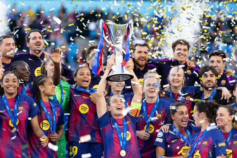 Football. UEFA Women's Champions League Final. Barcelona - OL Lyonnes. 23.05.2026
