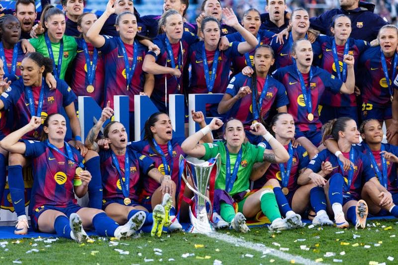 Football. UEFA Women's Champions League Final. Barcelona - OL Lyonnes. 23.05.2026