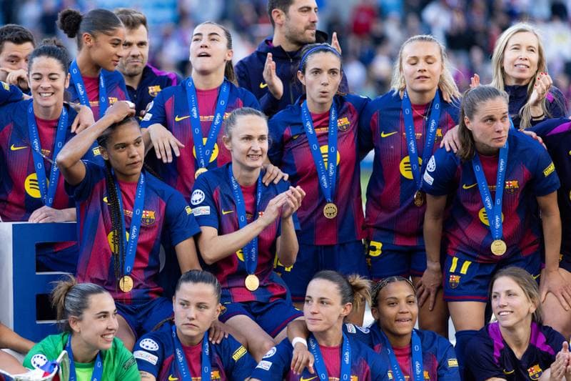 Football. UEFA Women's Champions League Final. Barcelona - OL Lyonnes. 23.05.2026