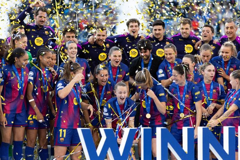 Football. UEFA Women's Champions League Final. Barcelona - OL Lyonnes. 23.05.2026