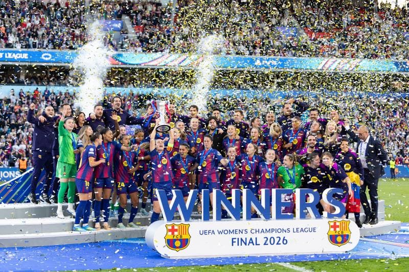 Football. UEFA Women's Champions League Final. Barcelona - OL Lyonnes. 23.05.2026