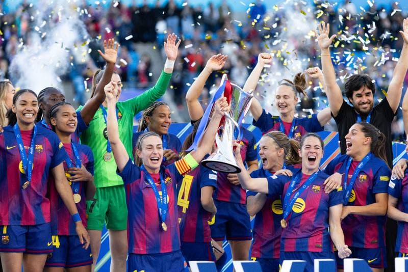 Football. UEFA Women's Champions League Final. Barcelona - OL Lyonnes. 23.05.2026