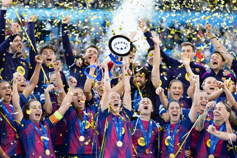 Football. UEFA Women's Champions League Final. Barcelona - OL Lyonnes. 23.05.2026