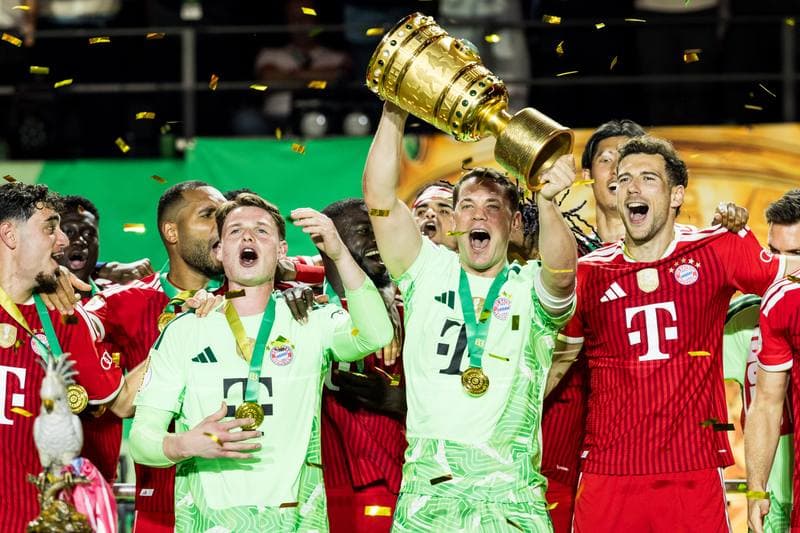 Football. DFB Pokal Final. FC Bayern Munchen - VfB Stuttgart. 23.05.2026