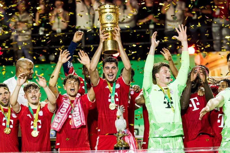 Football. DFB Pokal Final. FC Bayern Munchen - VfB Stuttgart. 23.05.2026