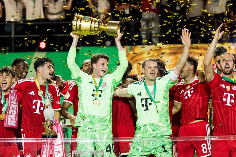 Football. DFB Pokal Final. FC Bayern Munchen - VfB Stuttgart. 23.05.2026