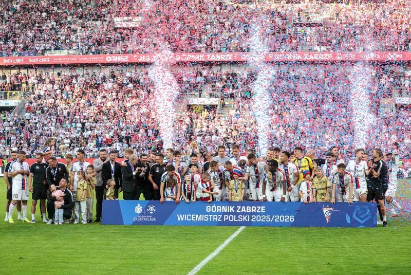 Football. PKO BP Ekstraklasa. Gornik Zabrze - Radomiak Radom. 23.05.2026