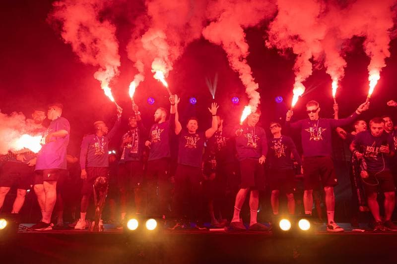 Football. Lech Poznan. Championship Celebration. 23.05.2026