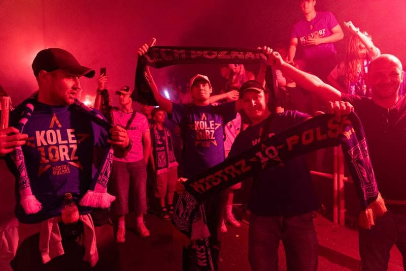 Football. Lech Poznan. Championship Celebration. 23.05.2026
