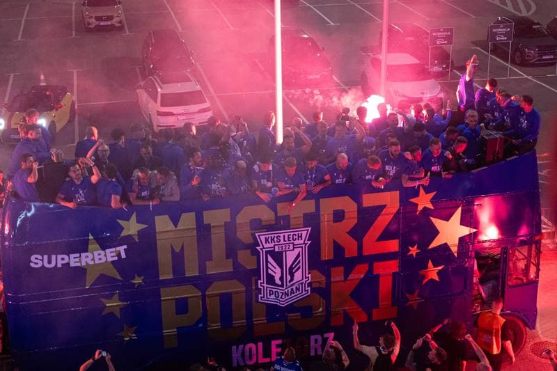 Football. Lech Poznan. Championship Celebration. 23.05.2026