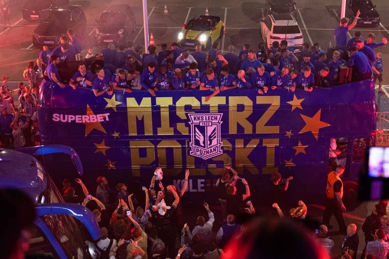 Football. Lech Poznan. Championship Celebration. 23.05.2026