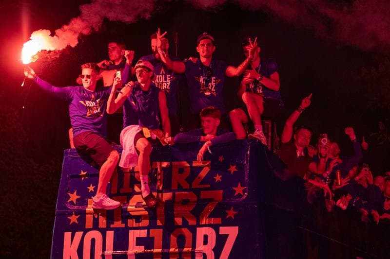Football. Lech Poznan. Championship Celebration. 23.05.2026