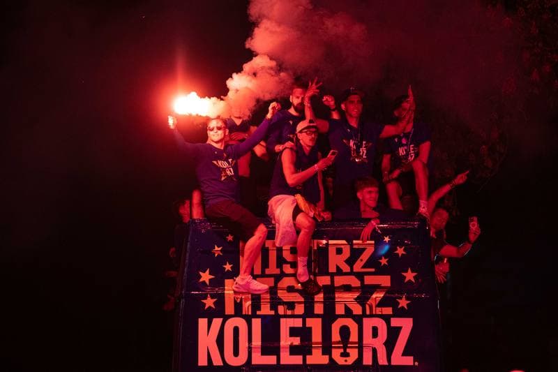 Football. Lech Poznan. Championship Celebration. 23.05.2026