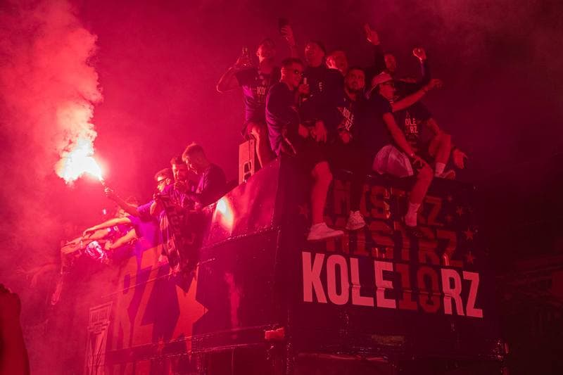 Football. Lech Poznan. Championship Celebration. 23.05.2026