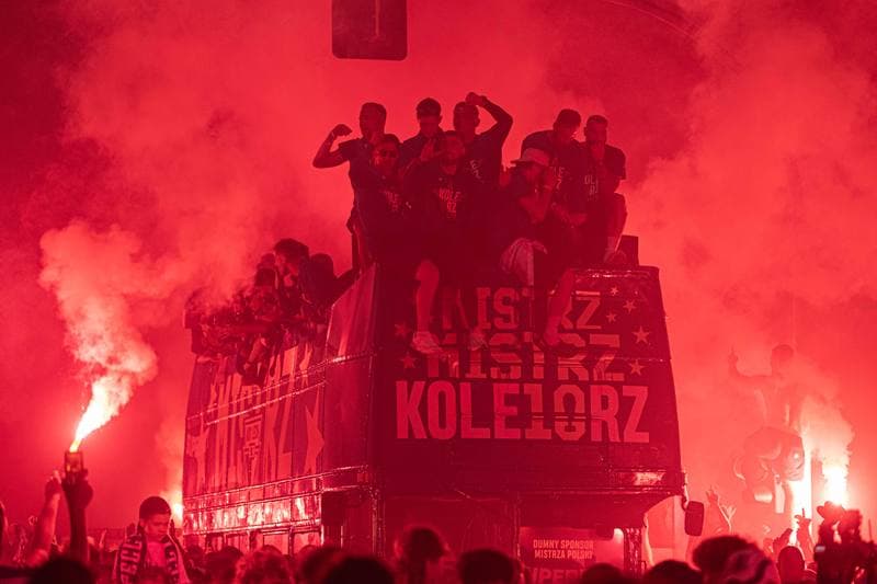Football. Lech Poznan. Championship Celebration. 23.05.2026