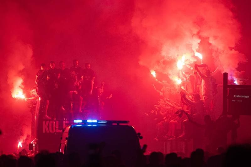 Football. Lech Poznan. Championship Celebration. 23.05.2026