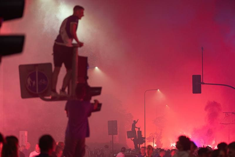 Football. Lech Poznan. Championship Celebration. 23.05.2026